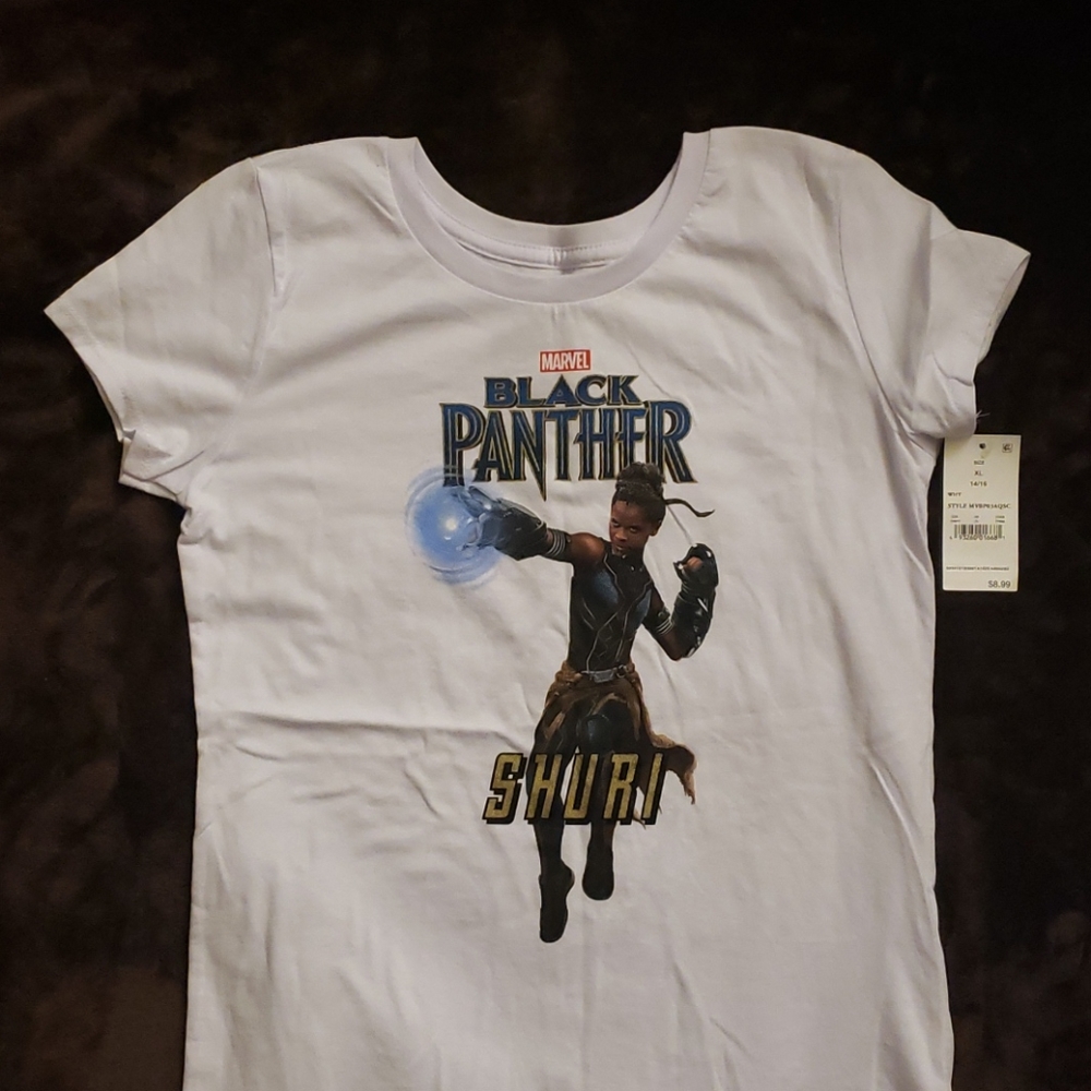 Short-sleeved Black Panther Tee